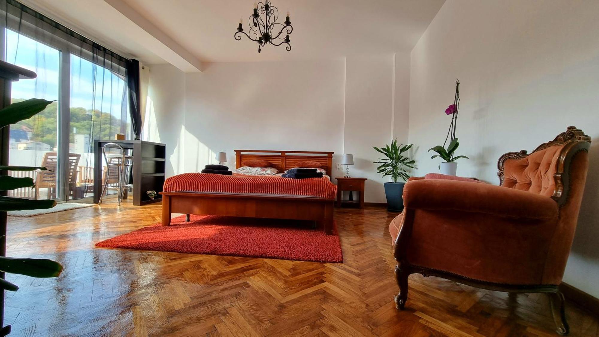 Toma Boutique Appartement Braşov Buitenkant foto